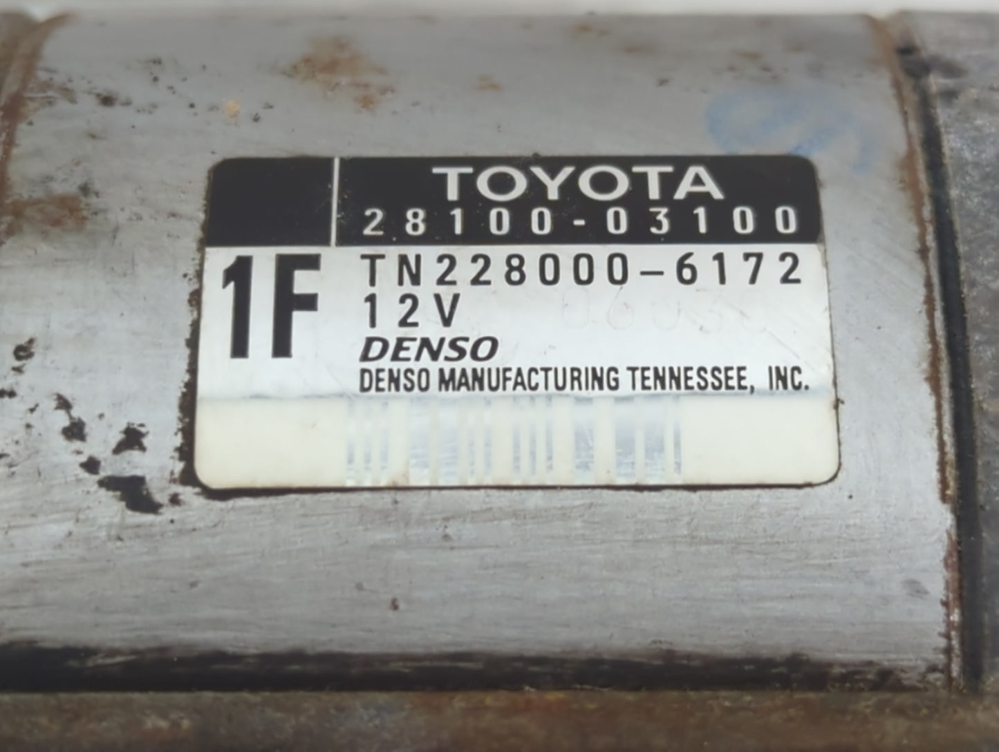 1999-2003 Lexus Rx300 Car Starter Motor Solenoid OEM P/N:TN228000-6172 28100-03100 Fits OEM Used Auto Parts - Oemusedautopar