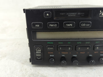 2000 Lexus Sc400 Radio AM FM Cd Player Receiver Replacement P/N:86120-24301 Fits OEM Used Auto Parts