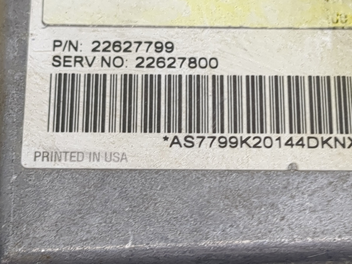 2000-2000 Oldsmobile Alero Safety Restraint Srs Airbag Control Module - Oemusedautoparts1.com