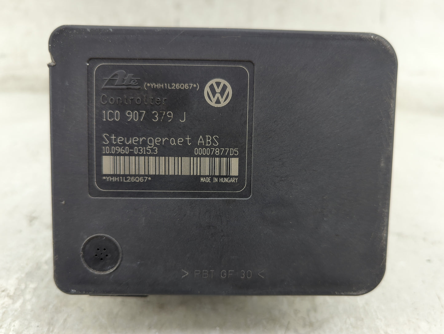 1997-2002 Volkswagen Golf ABS Pump Control Module Replacement P/N:1J0614117F Fits Fits 1997 1998 1999 2000 2001 2002 OEM Use