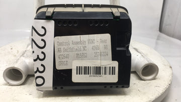 2000-2005 Cadillac Deville Climate Control Module Temperature AC/Heater Replacement P/N:25687283 Fits OEM Used Auto Parts