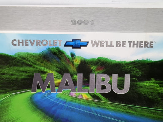 2001 Chevrolet Malibu Owners Manual Book Guide OEM Used Auto Parts