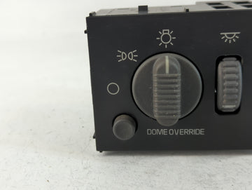 1999 Chevrolet Silverado 1500 Headlight Head Light Switch Lamp Control