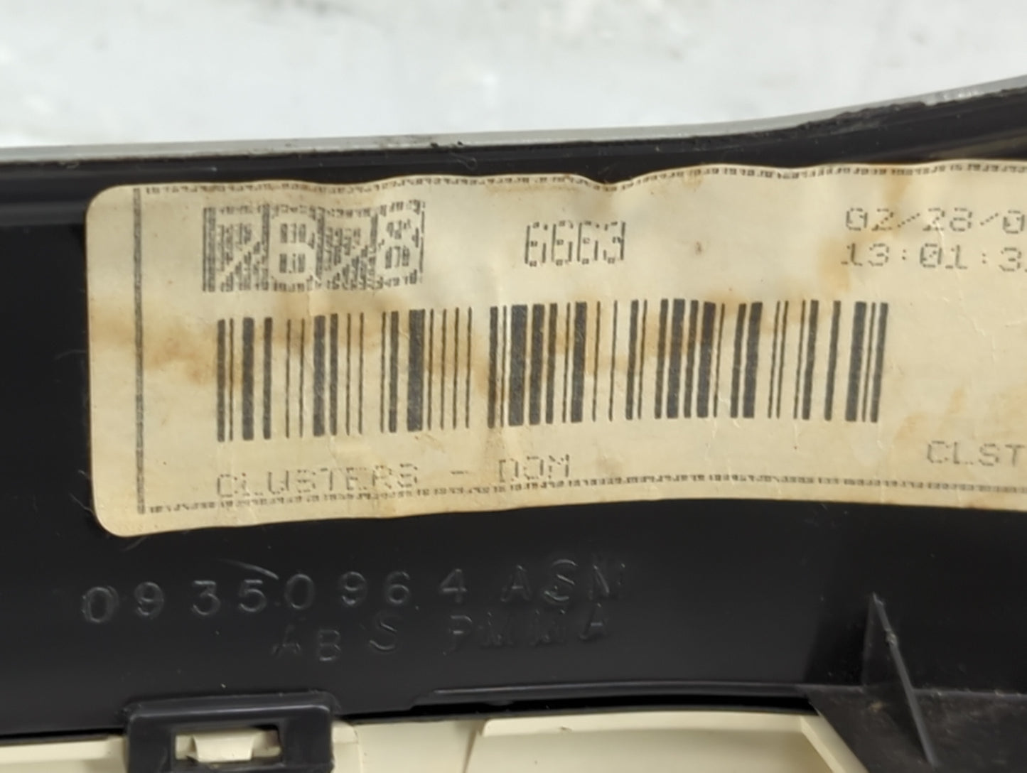 2001 Chevrolet Venture Instrument Cluster Speedometer Gauges Miles:100K Fits OEM Used Auto Parts - Oemusedautoparts1.com