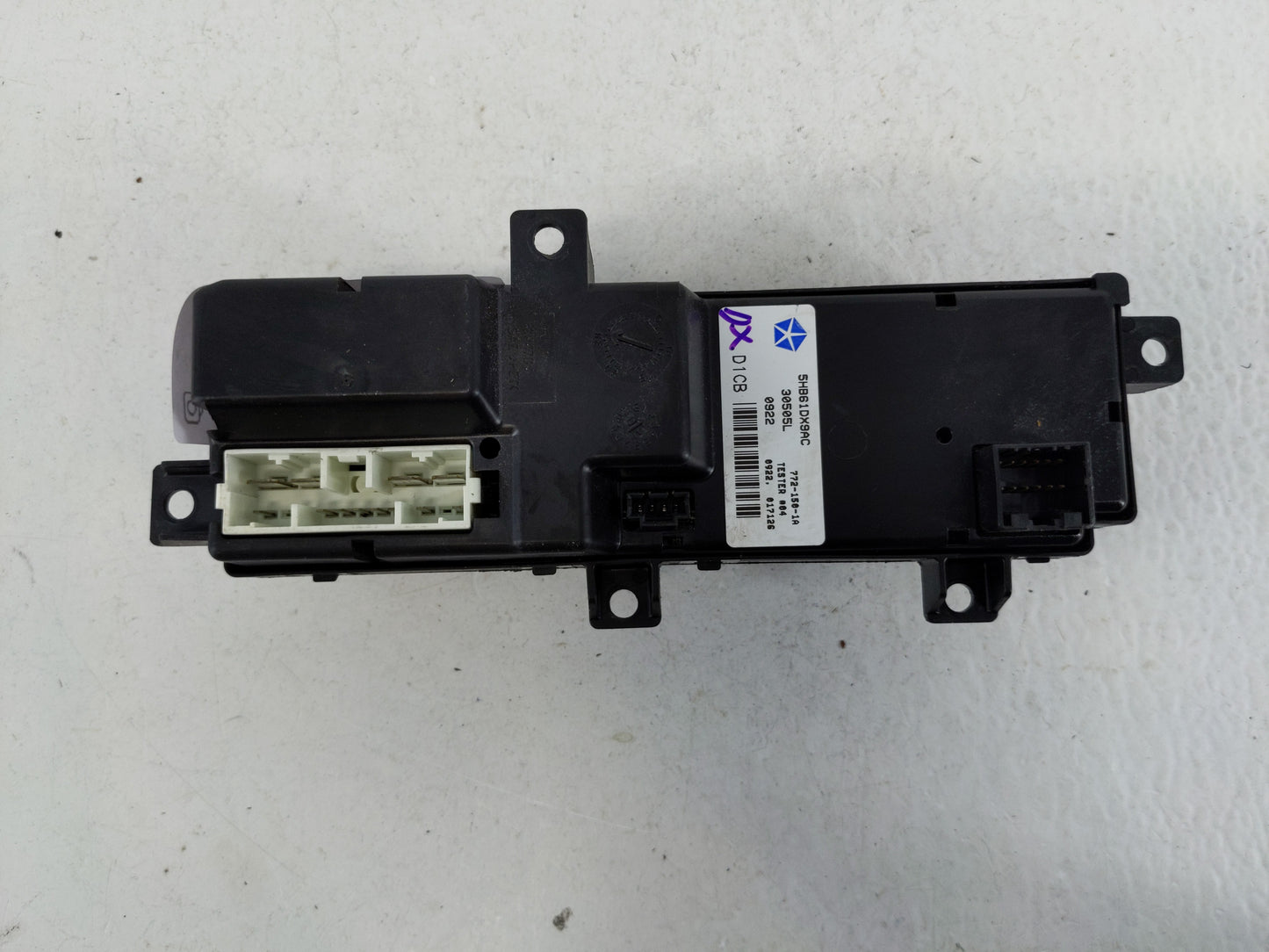 2001 Dodge Caravan Master Power Window Switch Replacement Driver Side Left P/N:30505L Fits OEM Used Auto Parts - Oemusedauto
