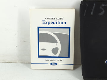 2001 Ford Expedition Owners Manual Book Guide P/N:1L1J-19A321-AB OEM Used Auto Parts
