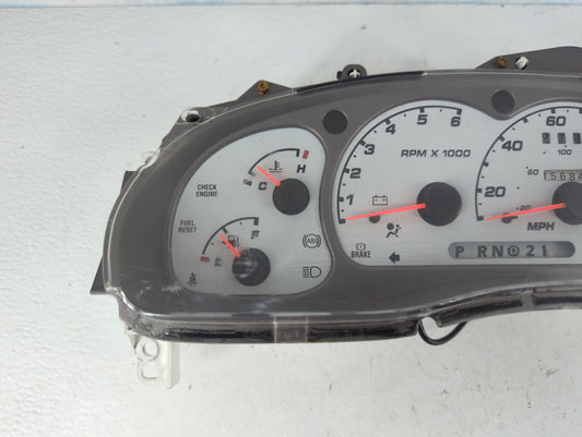 2001-2003 Ford Explorer Instrument Cluster Speedometer Gauges P/N:XL2F-10894-B Fits Fits 2001 2002 2003 OEM Used Auto Parts