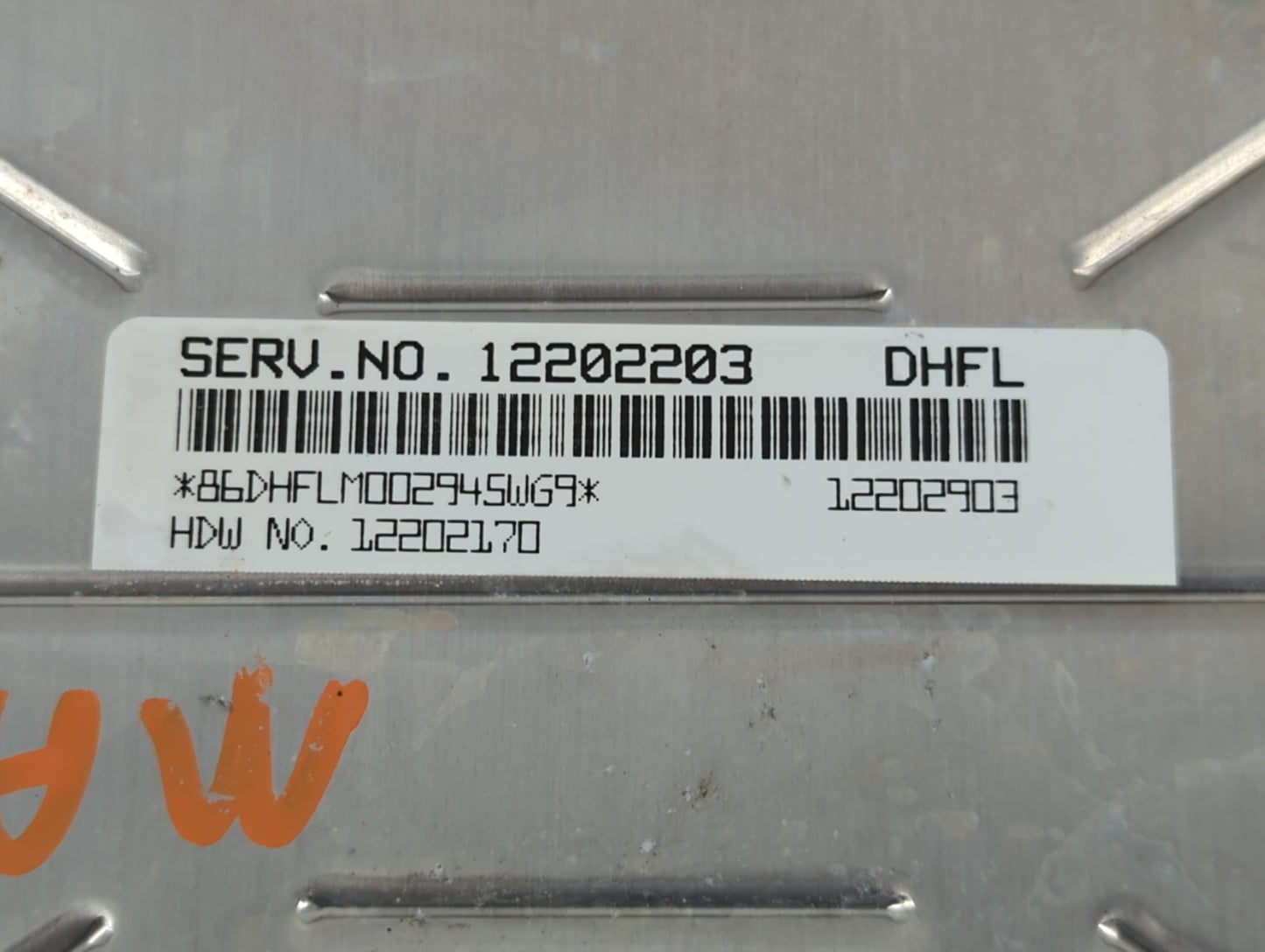 2001 Gmc S15 PCM Engine Control Computer ECU ECM PCU OEM P/N:12202203 Fits Fits 2000 2002 2003 OEM Used Auto Parts - Oemused