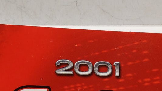 2001 Pontiac Sunfire Owners Manual Book Guide P/N:22628180 OEM Used Auto Parts