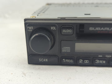 2000-2002 Subaru Legacy Radio AM FM Cd Player Receiver Replacement P/N:86201AE08A Fits Fits 2000 2001 2002 OEM Used Auto Parts