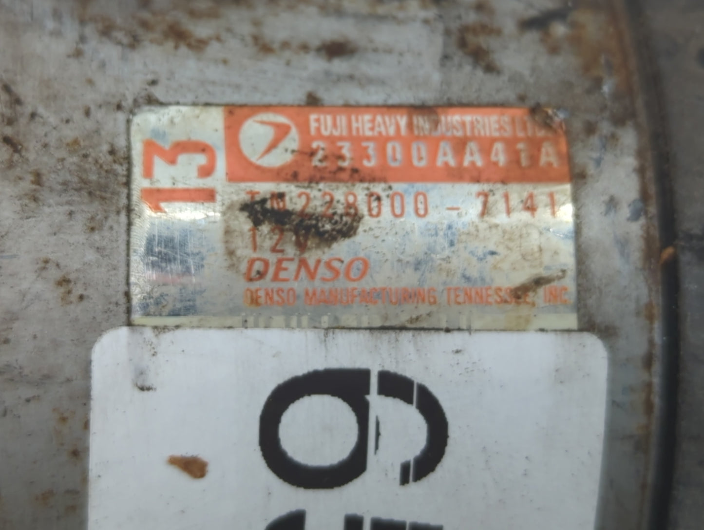 1990-2004 Subaru Legacy Car Starter Motor Solenoid OEM P/N:228000-7141 23300AA41A Fits OEM Used Auto Parts - Oemusedautopart