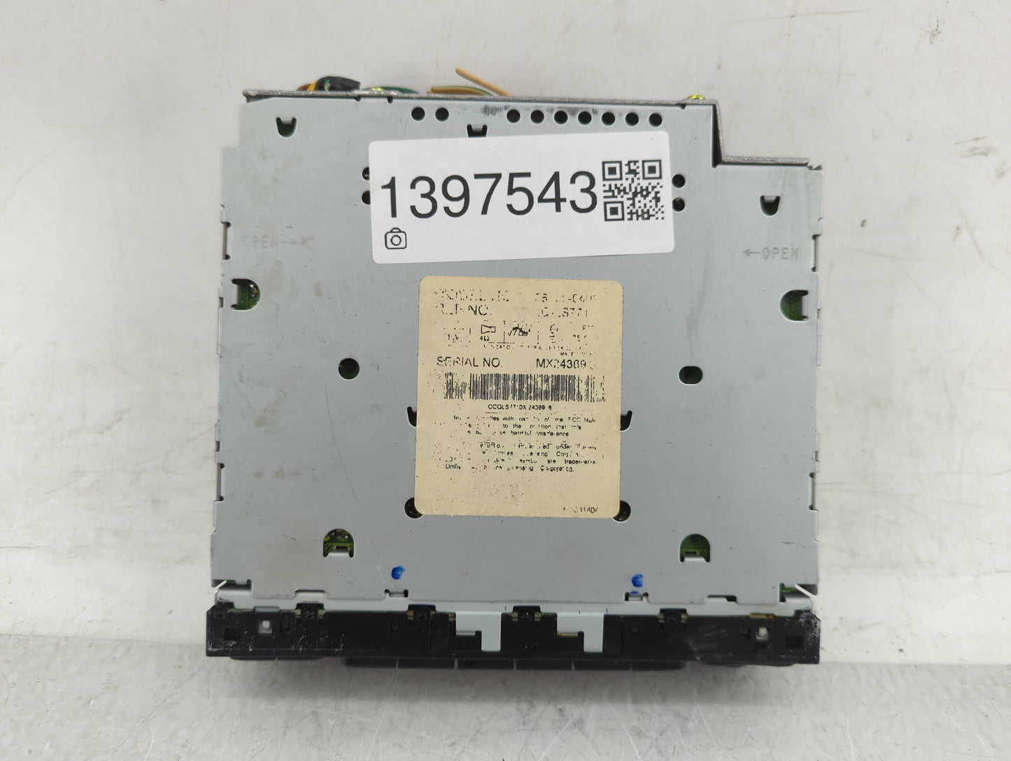 1998-2002 Toyota Corolla Radio AM FM Cd Player Receiver Replacement P/N:86120-04090 Fits Fits 1997 1998 1999 2000 2001 2002
