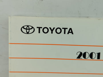 2001 Toyota Sienna Owners Manual Book Guide OEM Used Auto Parts