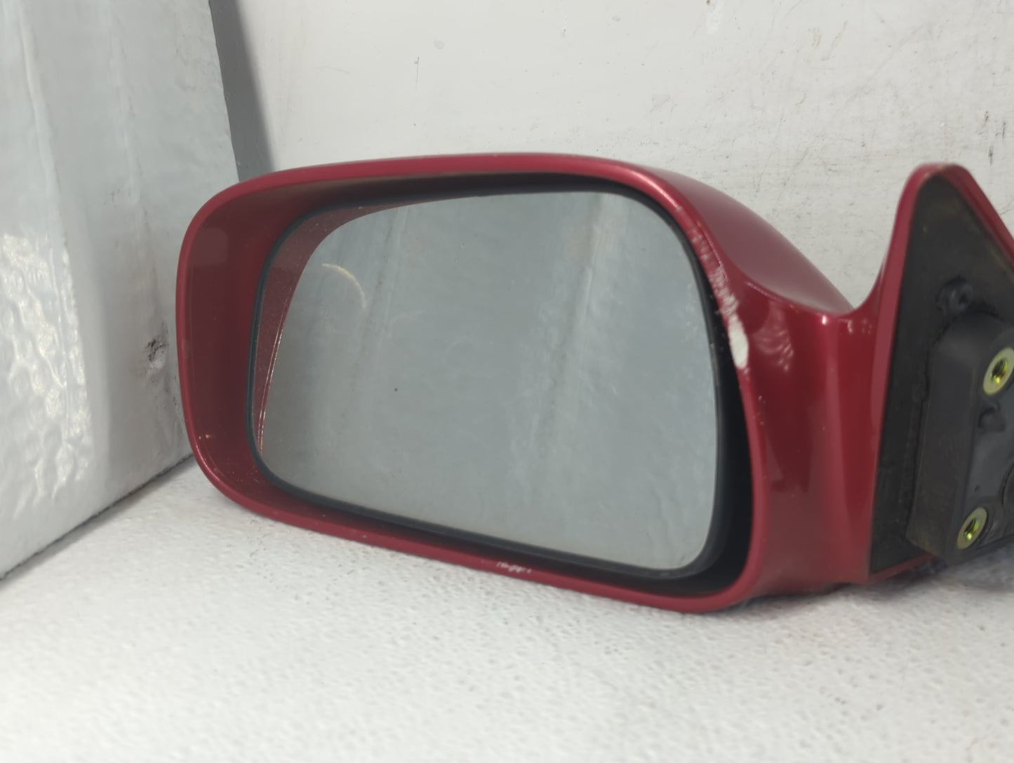 1999-2003 Toyota Solara Driver Left Side View Manual Door Mirror Red - Oemusedautoparts1.com
