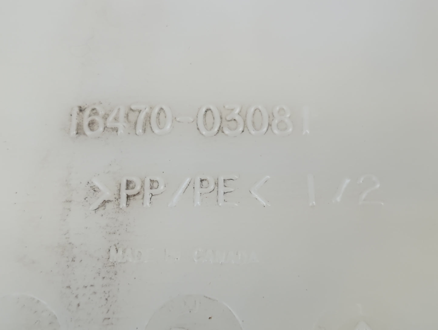 2000-2003 Toyota Solara Radiator Coolant Overflow Expansion Tank Bottle - Oemusedautoparts1.com