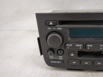2001-2002 Acura Mdx Radio AM FM Cd Player Receiver Replacement P/N:39101-S3V-A030-M1 MU920AB Fits Fits 2001 2002 OEM Used Auto Parts