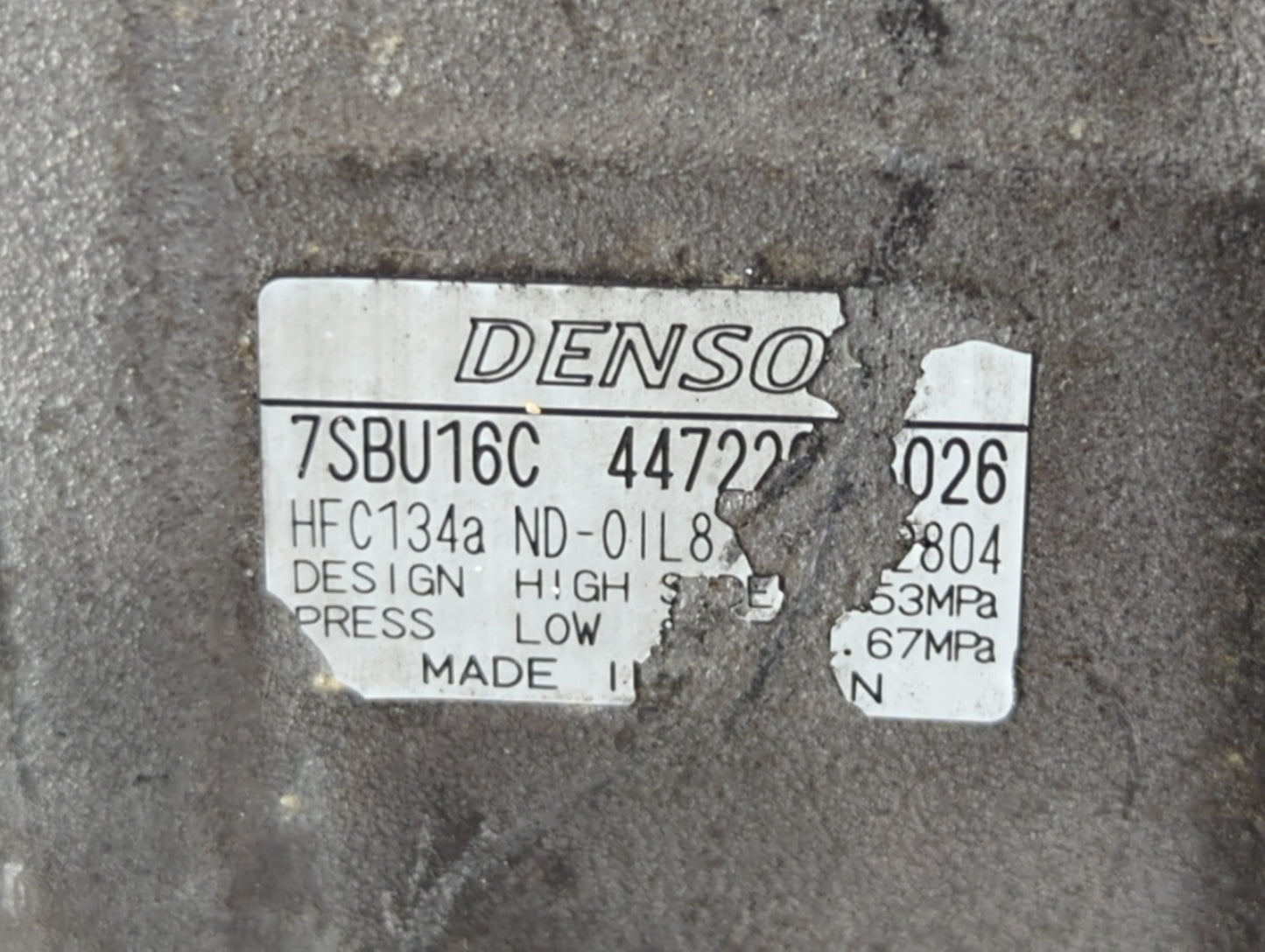 2001-2005 Bmw 325i Air Conditioning A/c Ac Compressor Oem - Oemusedautoparts1.com