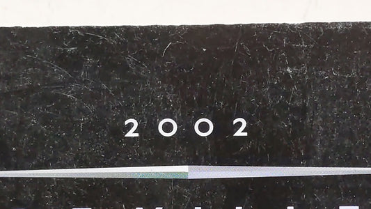 2002 Cadillac Deville Owners Manual Book Guide OEM Used Auto Parts