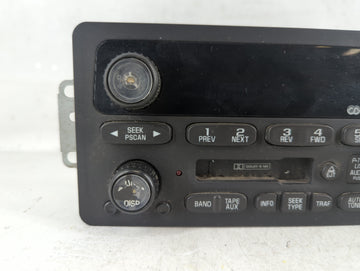 2000-2002 Chevrolet Impala Radio AM FM Cd Player Receiver Replacement Fits Fits 2000 2001 2002 OEM Used Auto Parts