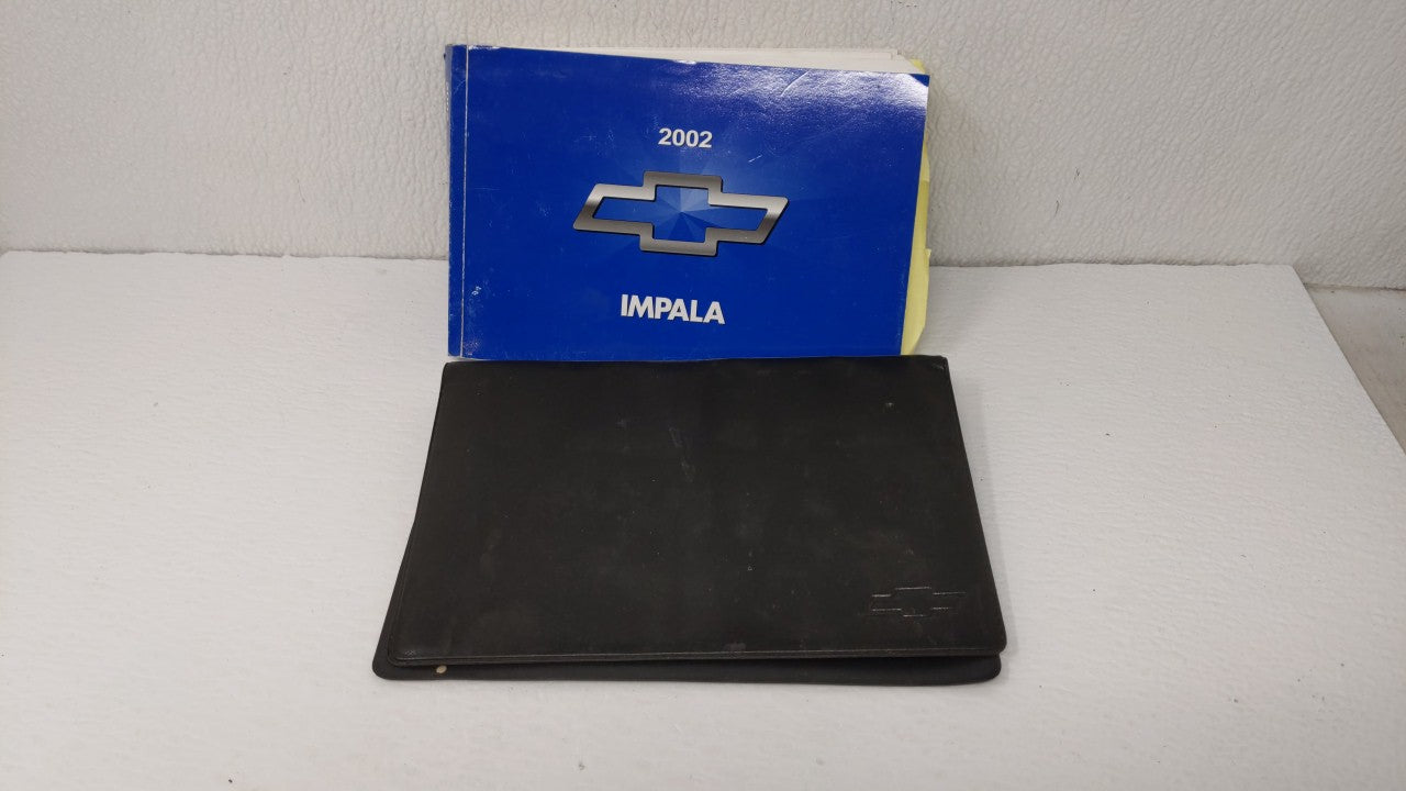 2002 Chevrolet Impala Owners Manual Book Guide OEM Used Auto Parts - Oemusedautoparts1.com