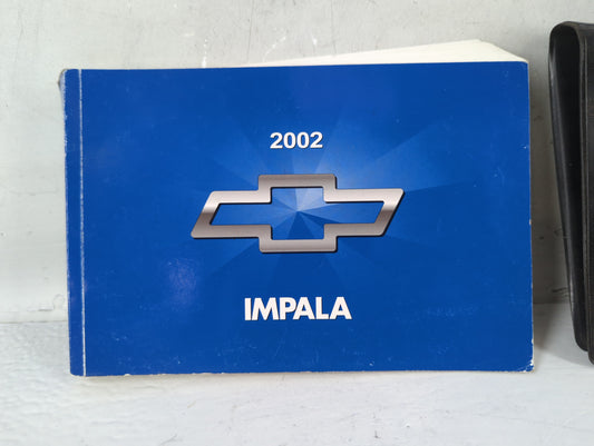 2002 Chevrolet Impala Owners Manual Book Guide P/N:10315383 OEM Used Auto Parts
