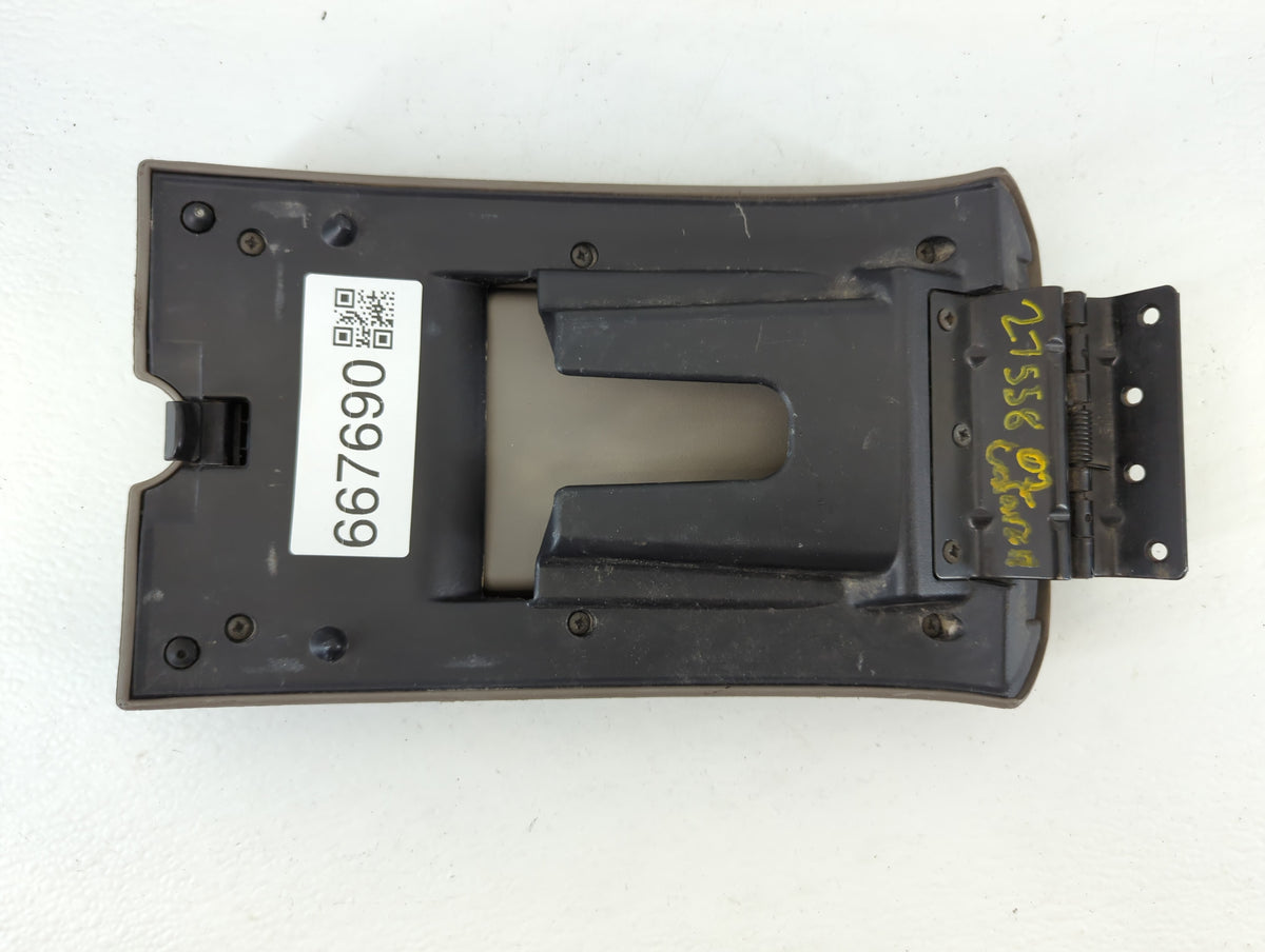 2002 Dodge Caravan Center Console Armrest Cover Lid - Oemusedautoparts1.com
