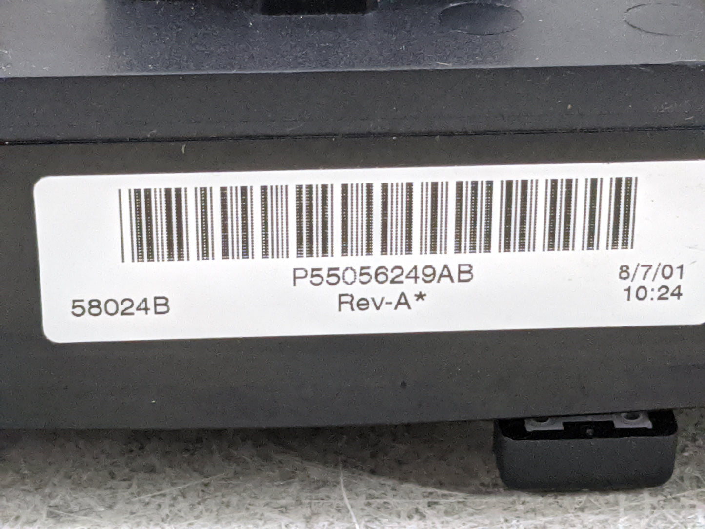 2002-2003 Dodge Durango Climate Control Module Temperature AC/Heater Replacement P/N:P55056249AB Fits Fits 2002 2003 OEM Use