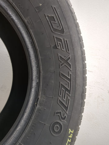 Used Tire P255/75R16 DEXTERO DHT2 114T - Tread Depth 8/32