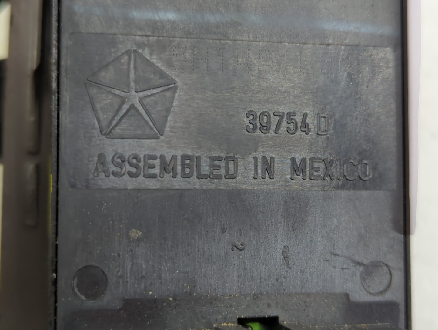 2002-2008 Dodge Ram 1500 Master Power Window Switch Replacement Driver Side Left P/N:39754D Fits OEM Used Auto Parts - Oemus