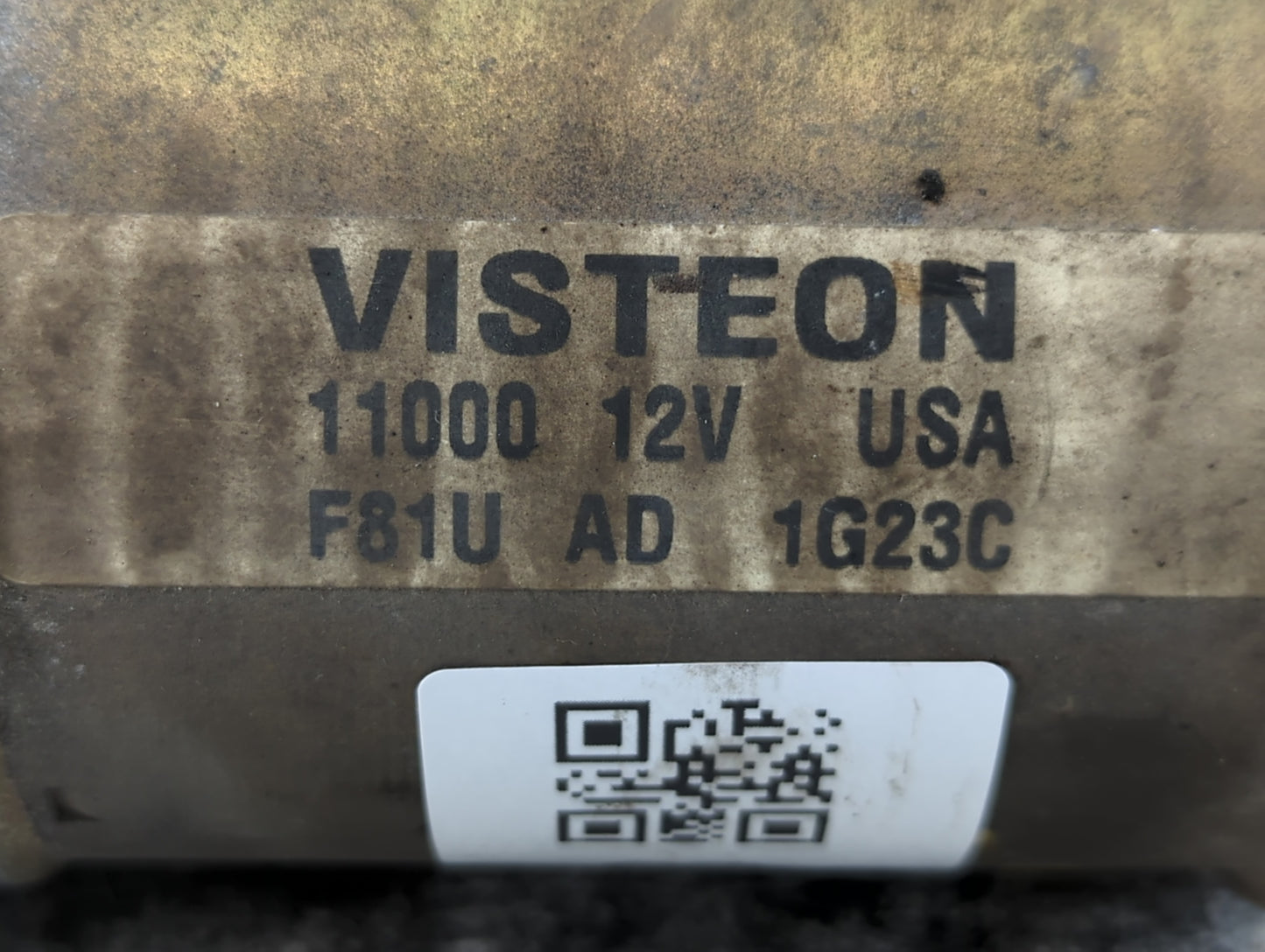 1999-2012 Ford Expedition Car Starter Motor Solenoid OEM P/N:11000 12V F81U AD 1G23C Fits OEM Used Auto Parts - Oemusedautop