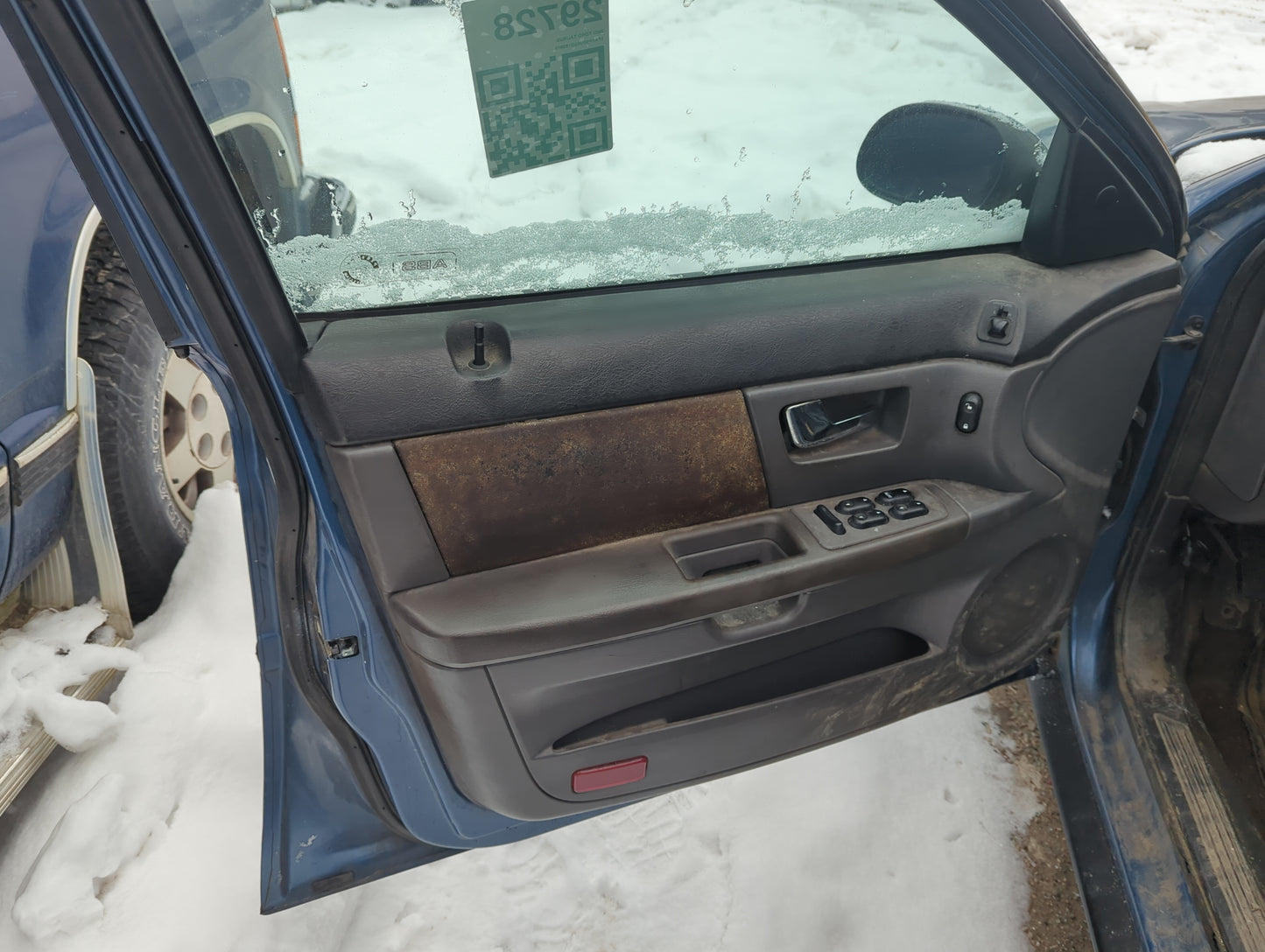 2002 Ford Taurus Front Left Driver Interior Door Panel Trim - Oemusedautoparts1.com