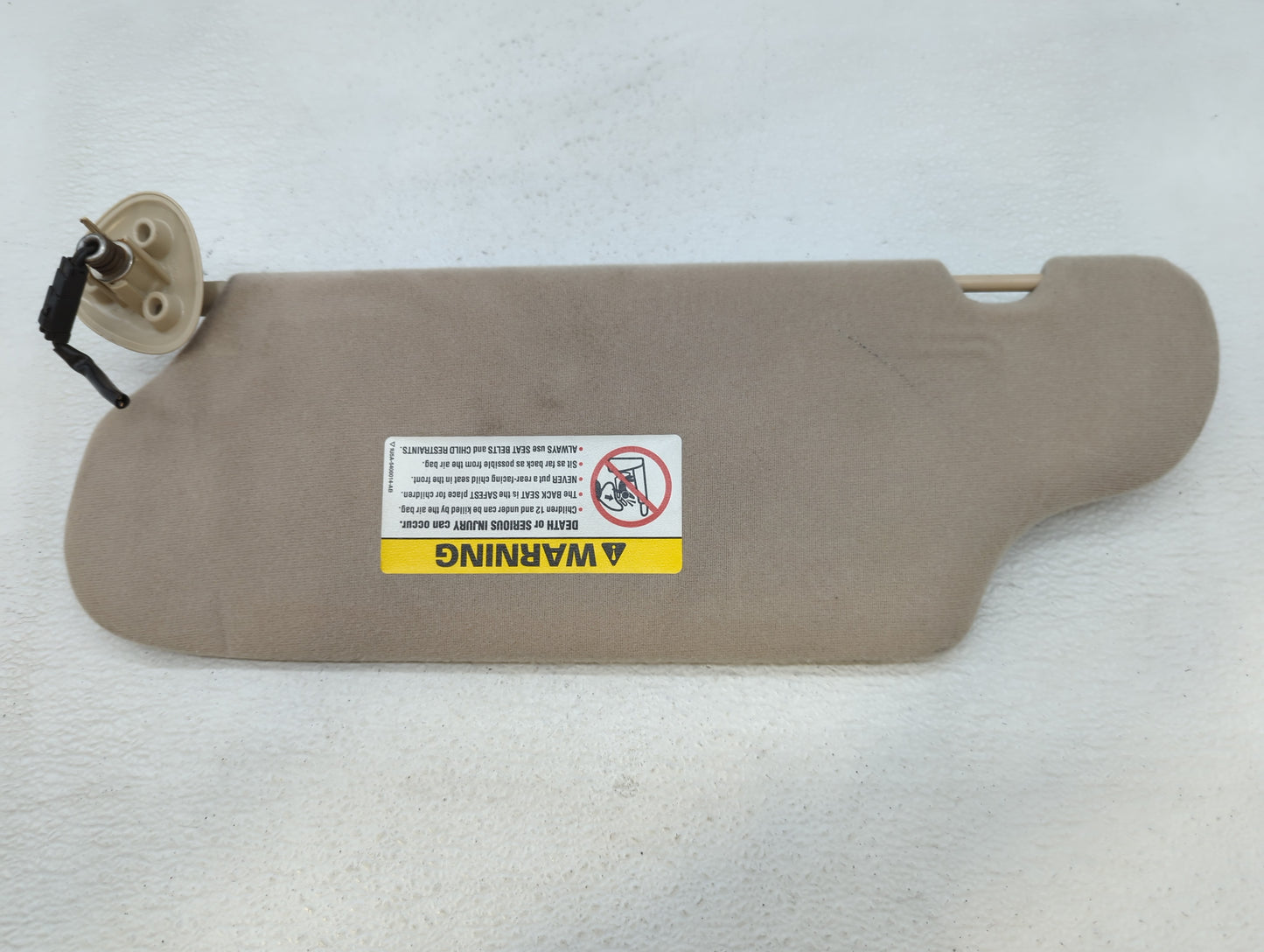 2000-2003 Ford Taurus Sun Visor Shade Replacement Driver Left Mirror Fits Fits 2000 2001 2002 2003 OEM Used Auto Parts - Oem