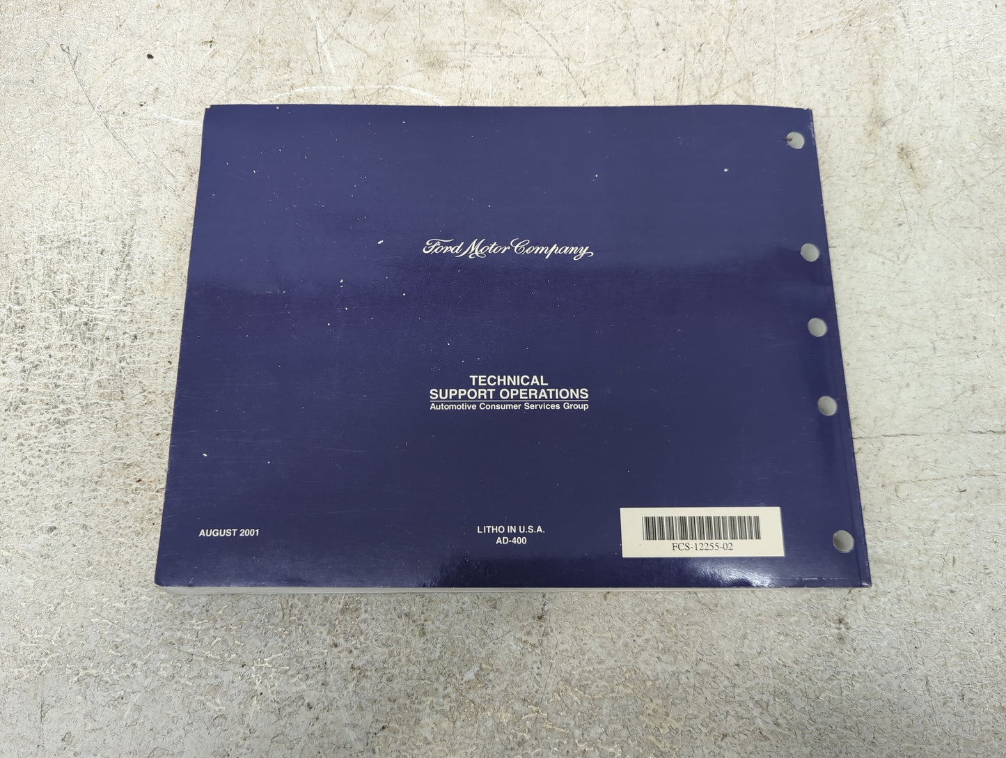 2002 Ford Windstar Owners Manual Book Guide P/N:FCS-12255-02 OEM Used Auto Parts - Oemusedautoparts1.com