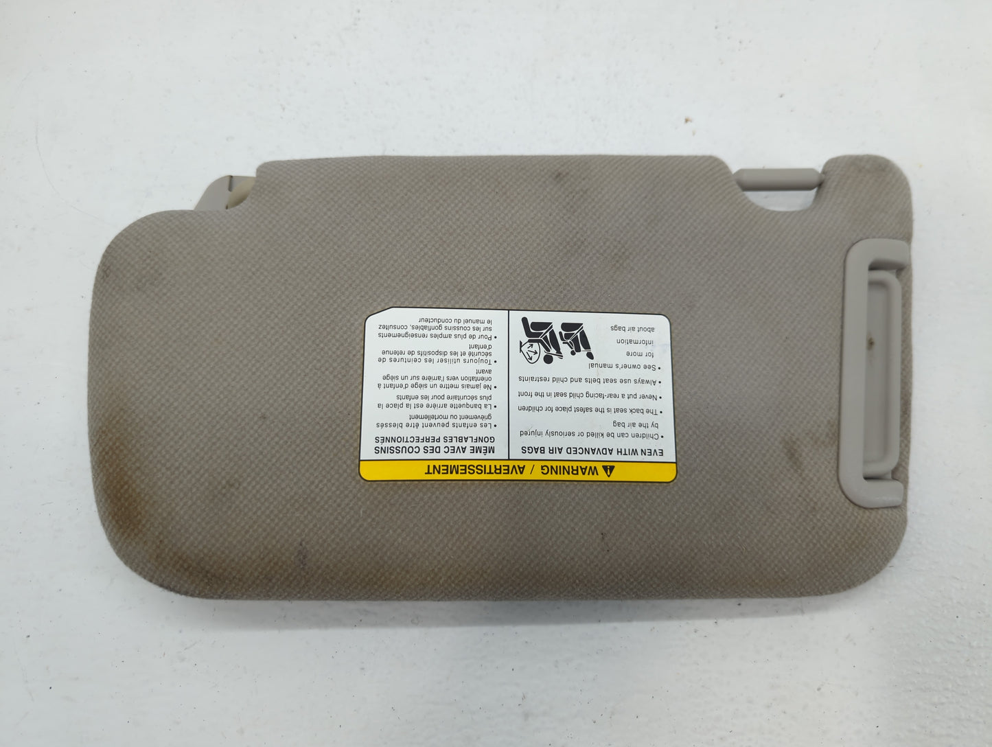 1998-2002 Honda Accord Sun Visor Shade Replacement Passenger Right Mirror Fits Fits 1998 1999 2000 2001 2002 OEM Used Auto P