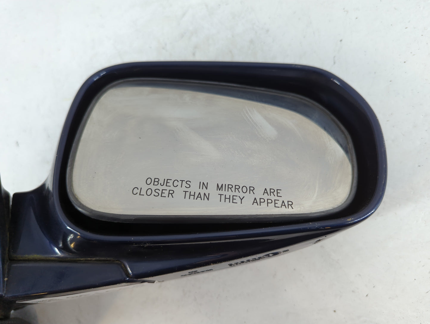 1999-2002 Honda Accord Passenger Right Side View Manual Door Mirror Blue - Oemusedautoparts1.com