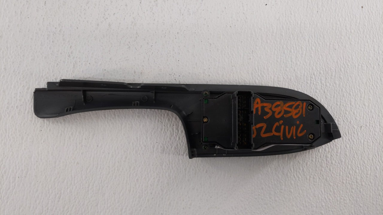 2001-2005 Honda Civic Master Power Window Switch Replacement Driver Side Left P/N:83593-S5AA-9010-M1 Fits OEM Used Auto Part