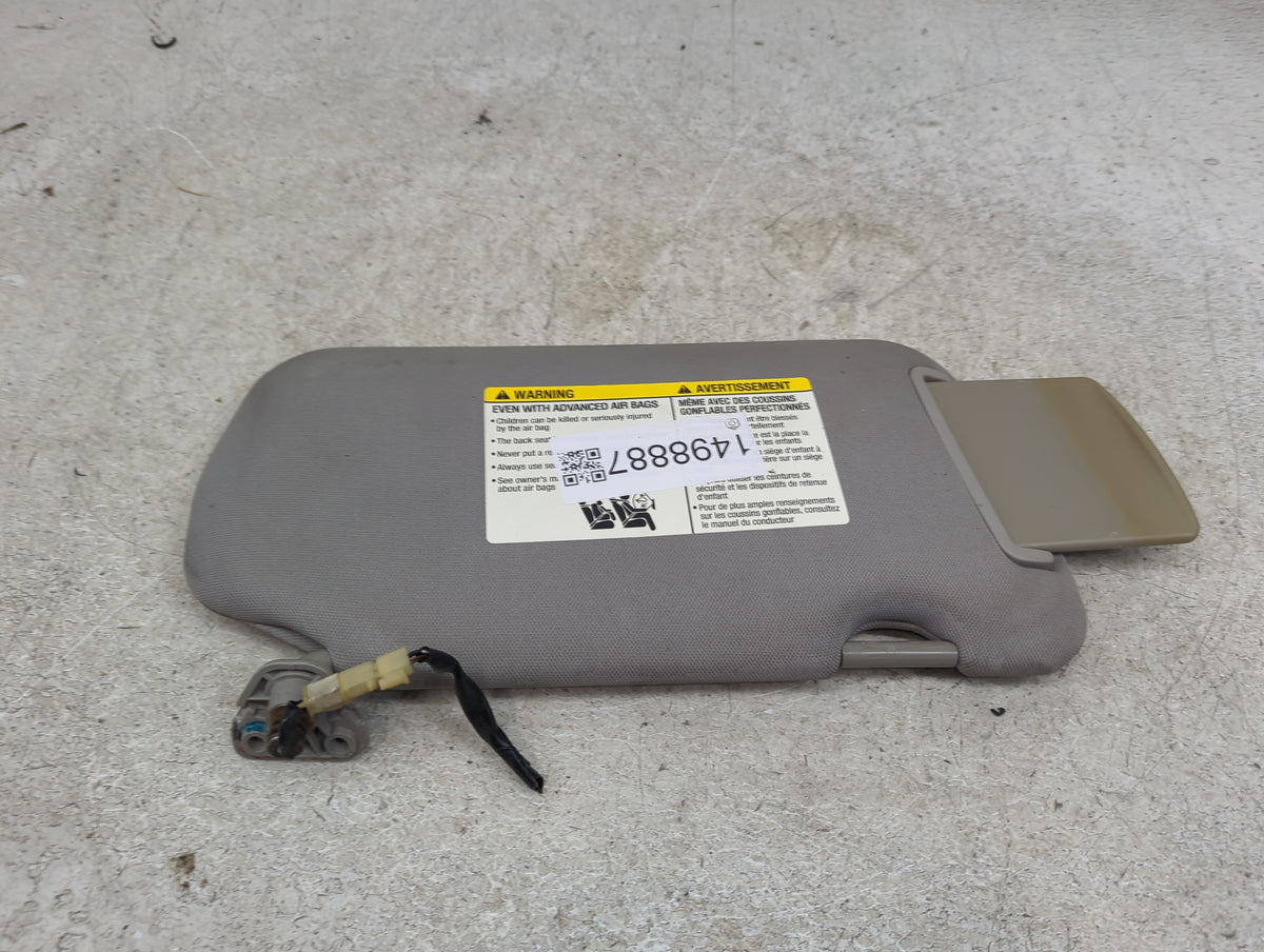 2002 Honda Odyssey Sun Visor Shade Replacement Driver Left Mirror Fits OEM Used Auto Parts - Oemusedautoparts1.com