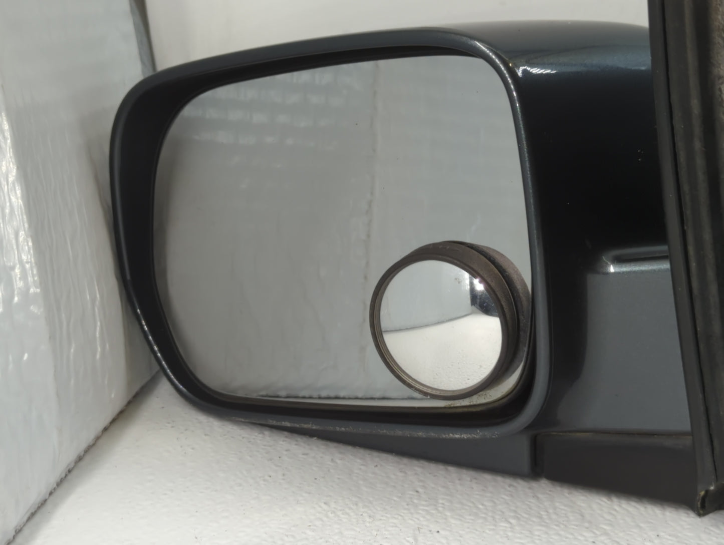 2003-2008 Honda Pilot Driver Left Side View Manual Door Mirror Black - Oemusedautoparts1.com