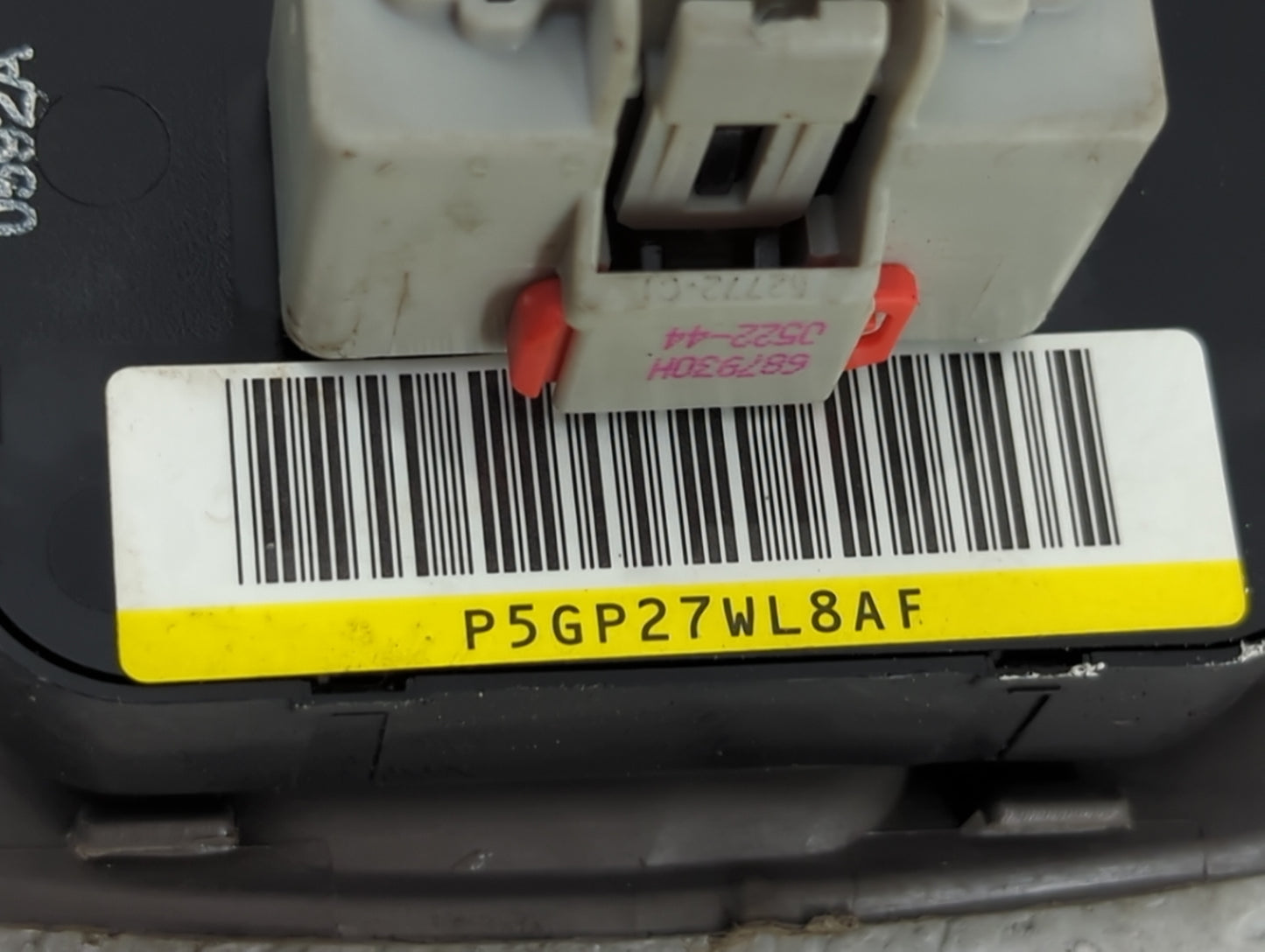 2002 Jeep Liberty Master Power Window Switch Replacement Driver Side Left P/N:P5GP27WL8AF 56830H, J522-44 Fits OEM Used Auto