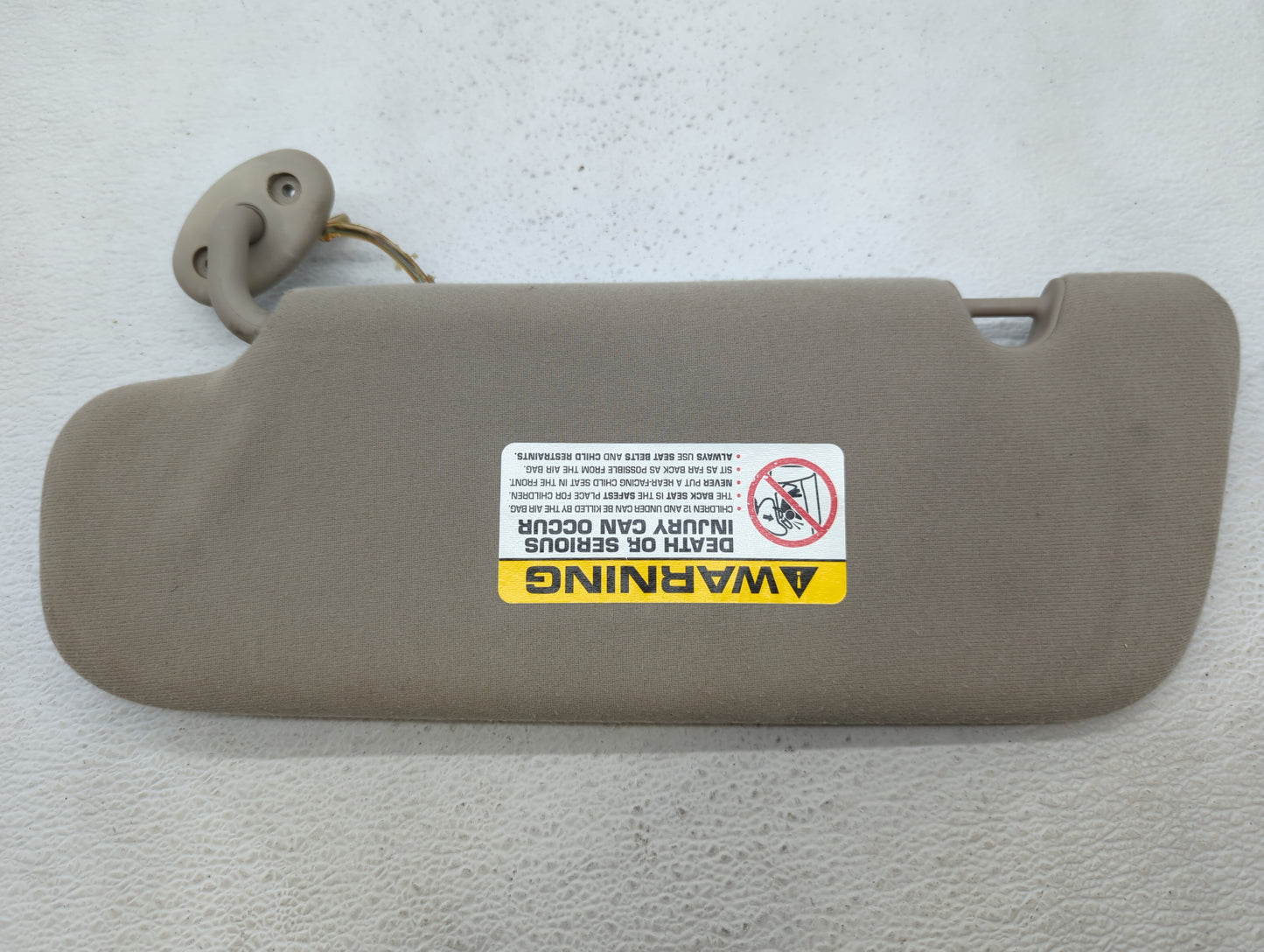 2002-2003 Jeep Liberty Sun Visor Shade Replacement Passenger Right Mirror Fits Fits 2002 2003 OEM Used Auto Parts - Oemuseda