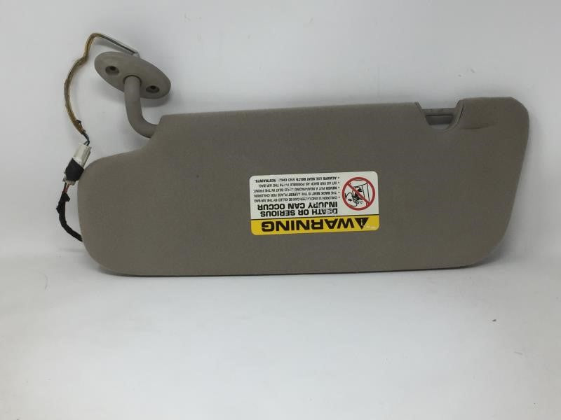 2002 Jeep Liberty Sun Visor Shade Replacement Passenger Right Mirror Fits Fits 2003 OEM Used Auto Parts - Oemusedautoparts1.
