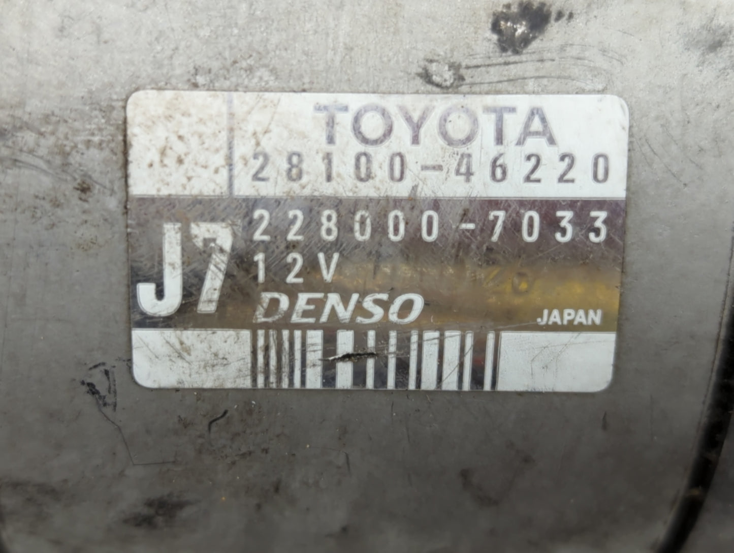 1998-2005 Lexus Gs300 Car Starter Motor Solenoid OEM P/N:228000-7033 28100-46220 Fits Fits 1998 1999 2000 2001 2002 2003 200