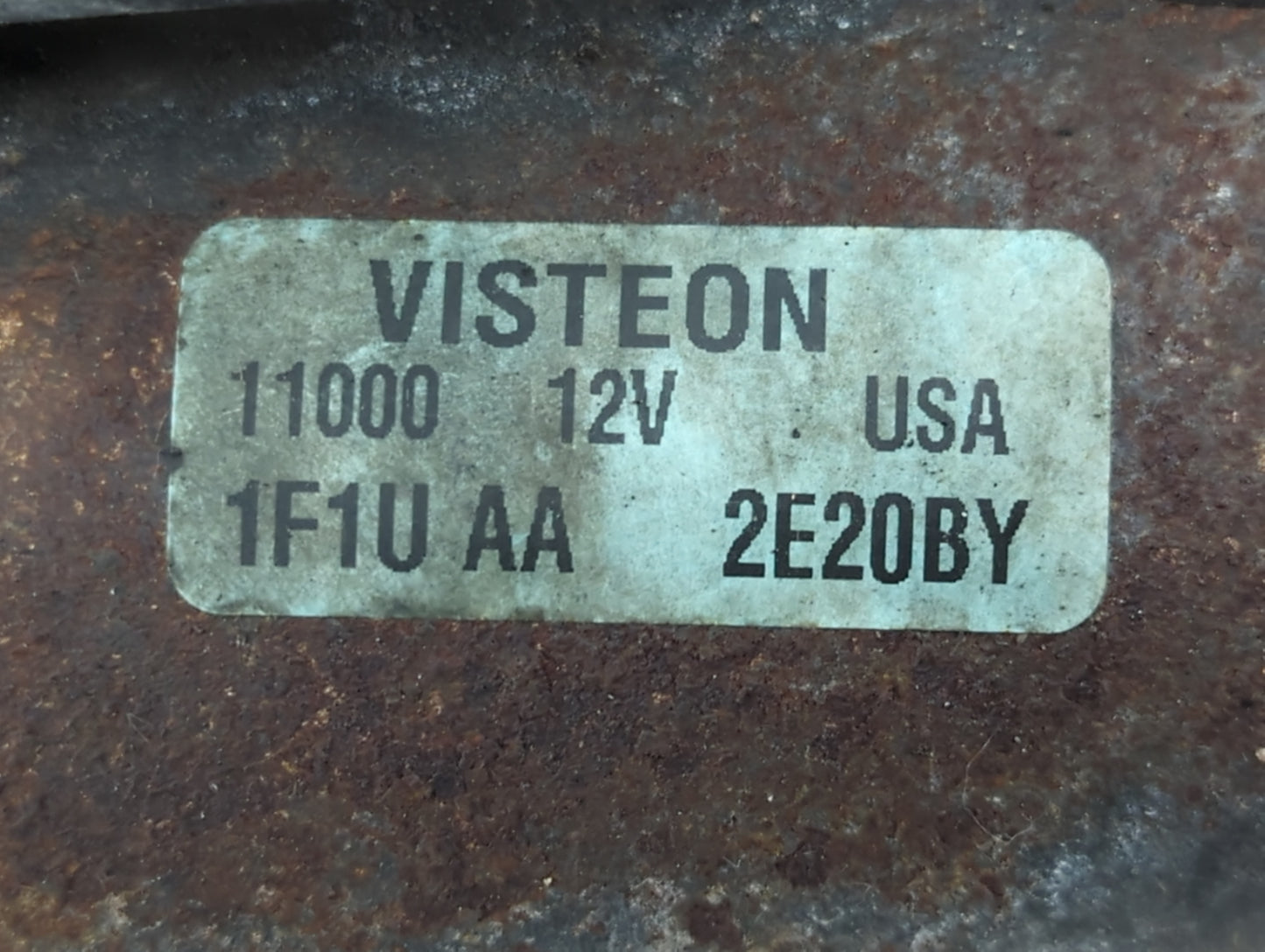 2002 Lincoln Continental Car Starter Motor Solenoid OEM P/N:2E20BY 1F1U AA Fits OEM Used Auto Parts - Oemusedautoparts1.com
