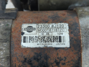 2002-2004 Nissan Altima Car Starter Motor Solenoid OEM P/N:23300 8J120 Fits Fits 2002 2003 2004 2005 2006 OEM Used Auto Parts