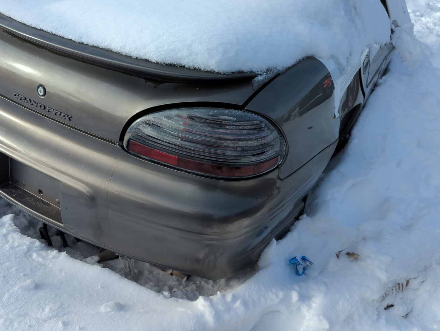 1997-2003 Pontiac Grand Prix Rear Bumper Assembly Oem - Oemusedautoparts1.com