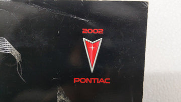 2002 Pontiac Montana Owners Manual Book Guide OEM Used Auto Parts