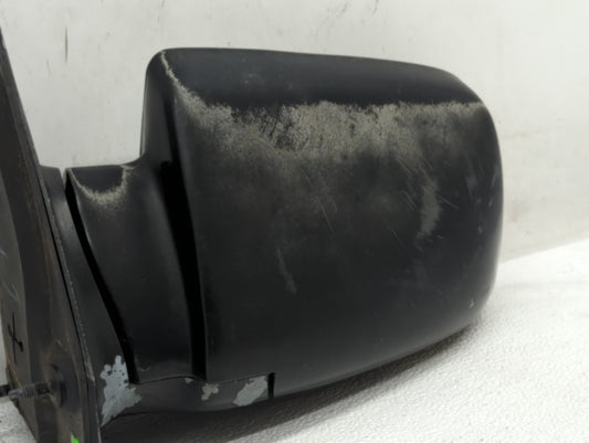 Pontiac Safari Driver Left Side View Manual Door Mirror Black