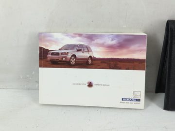 2002 Subaru Forester Owners Manual Book Guide OEM Used Auto Parts