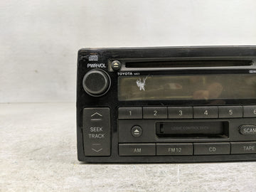 2002-2004 Toyota Camry Radio AM FM Cd Player Receiver Replacement P/N:86120-AA040 Fits Fits 2002 2003 2004 OEM Used Auto Parts