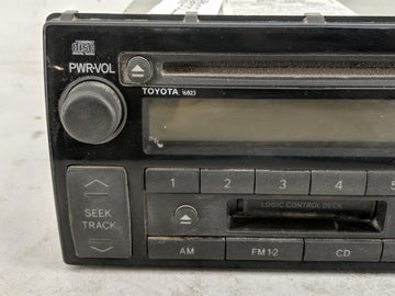 2002-2004 Toyota Camry Radio AM FM Cd Player Receiver Replacement P/N:86120-AA040 Fits Fits 2002 2003 2004 OEM Used Auto Parts